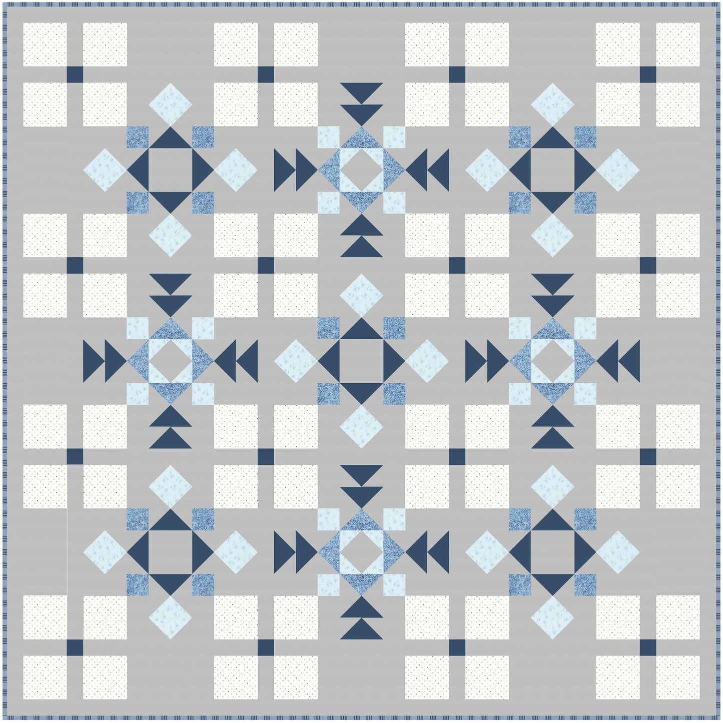 Marble Mystery Quilt - Full Digital Pattern