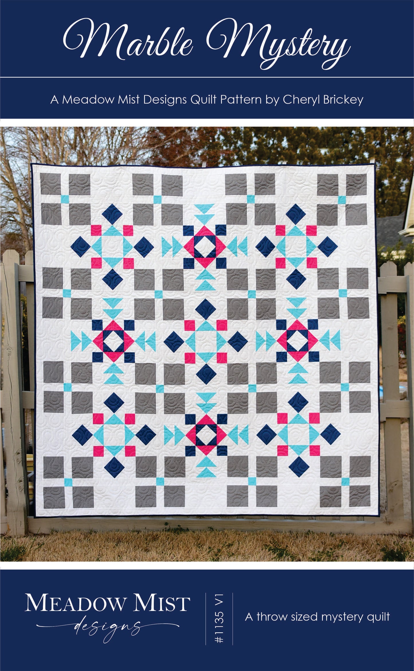 Marble Mystery Quilt - Full Digital Pattern