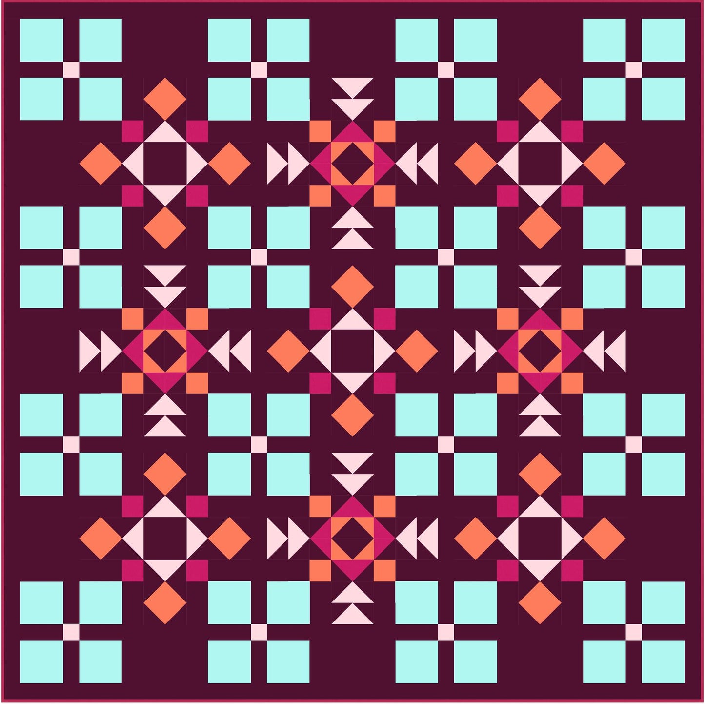 Marble Mystery Quilt - Full Digital Pattern