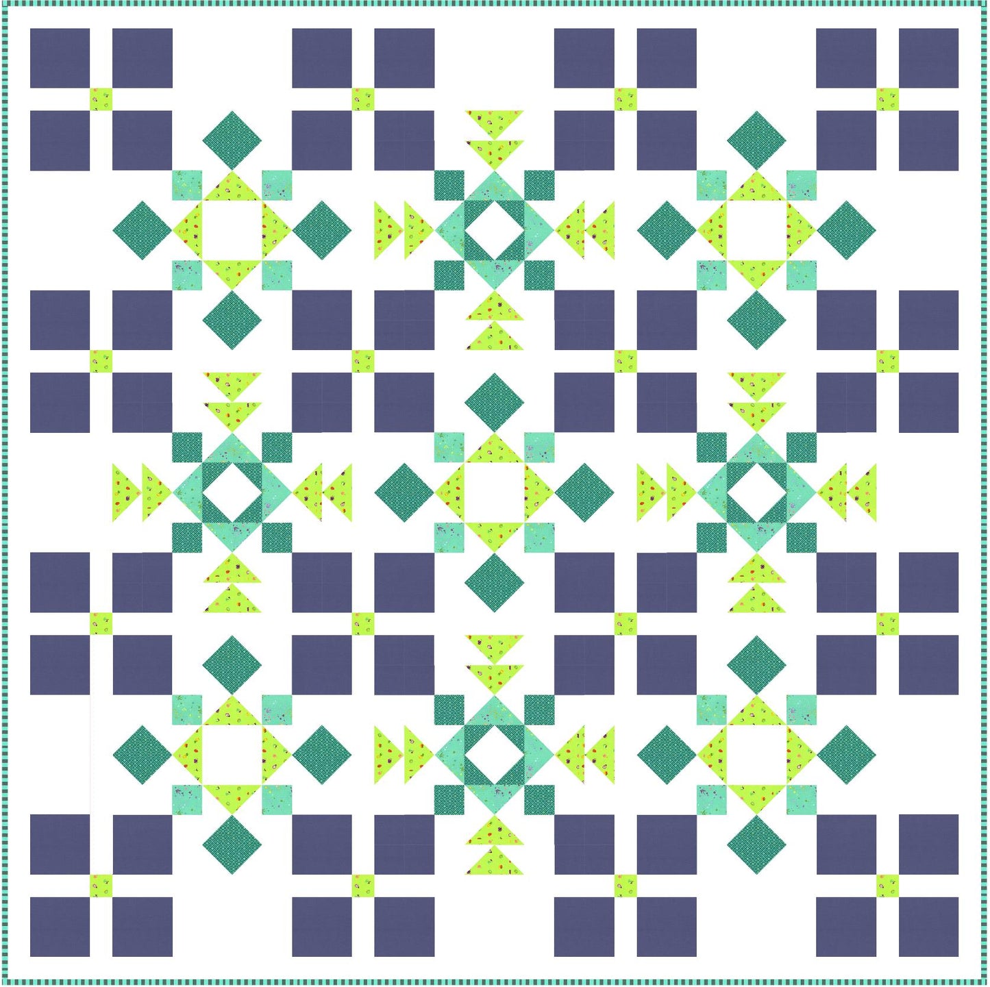 Marble Mystery Quilt - Full Digital Pattern